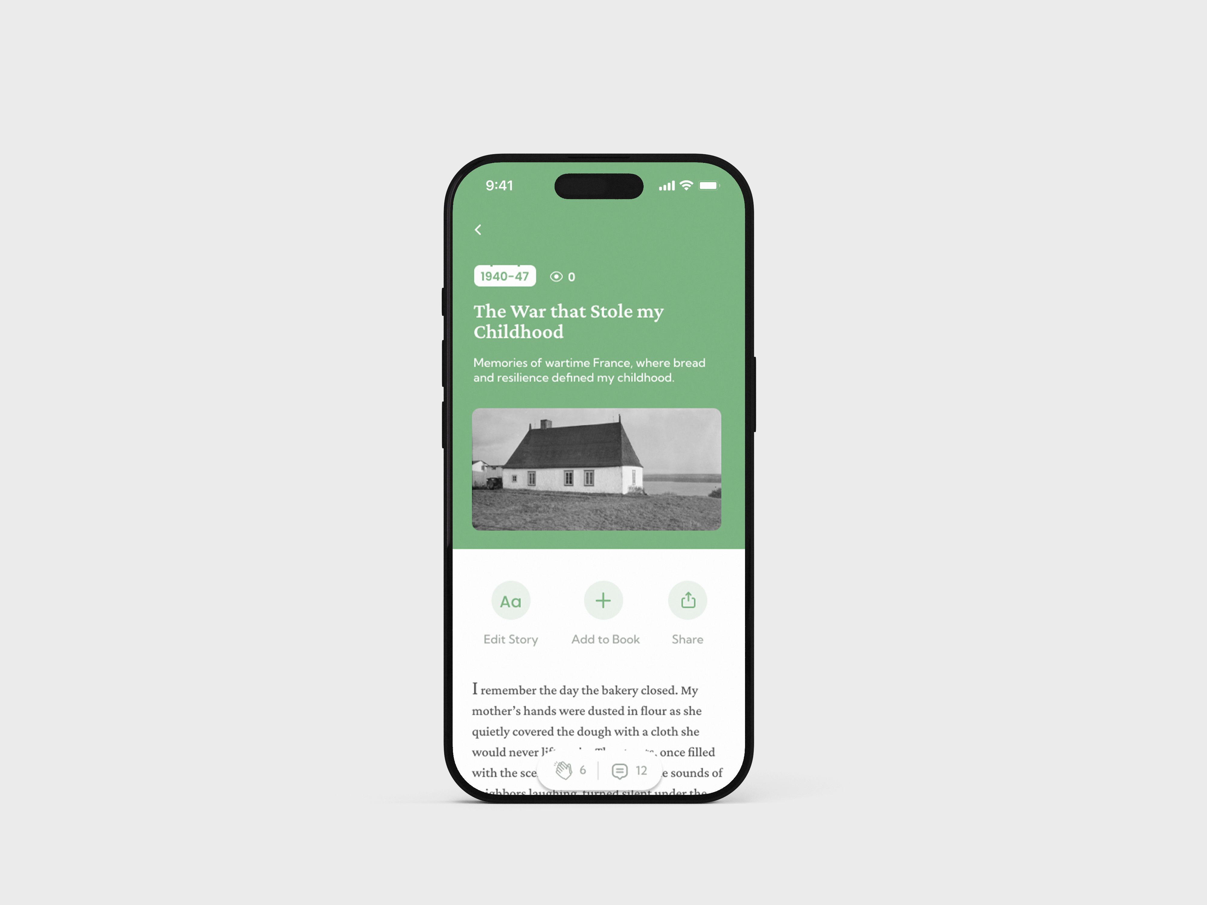 LivesToTell UX Internship